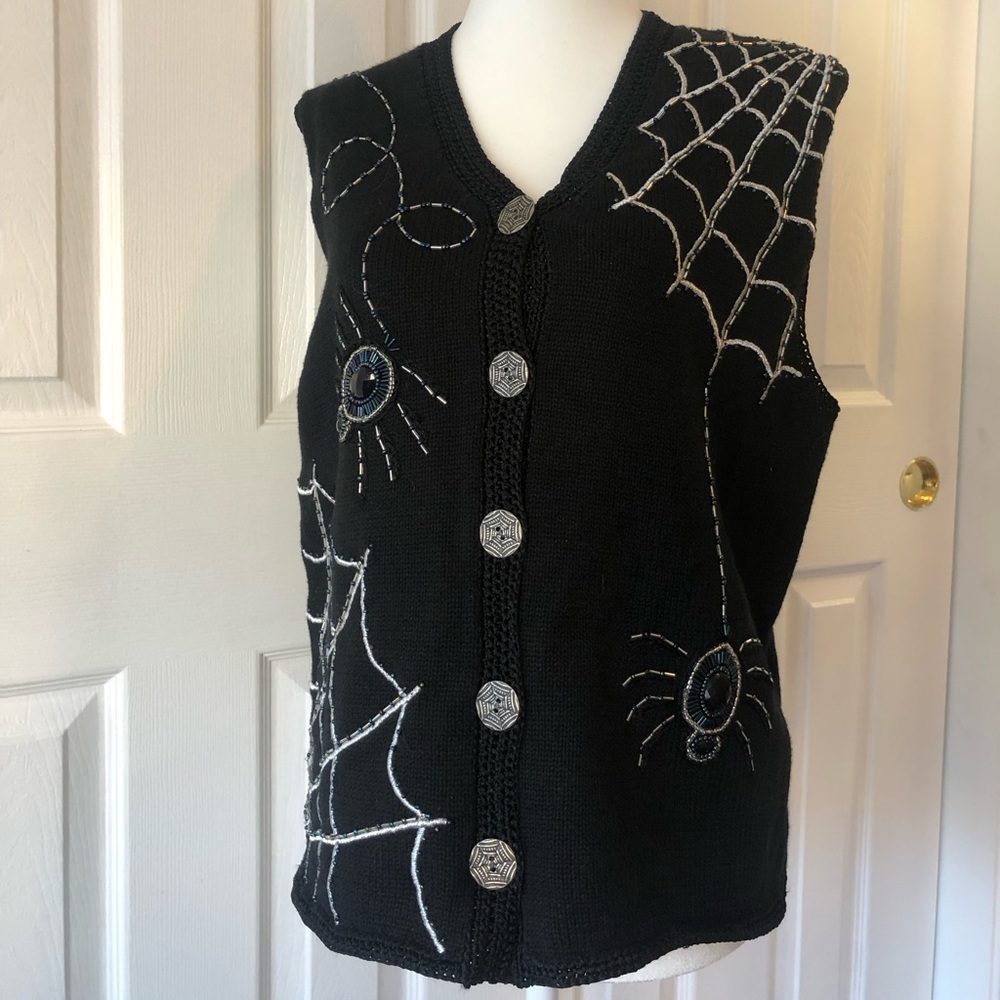 Vintage BellePointe Halloween Sweater Vest